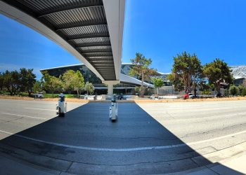San Tomas Expressway at Nvidia