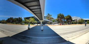 San Tomas Expressway at Nvidia