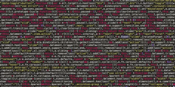 Vibrant and detailed view of JavaScript code on a screen, ideal for tech and programming visuals.
