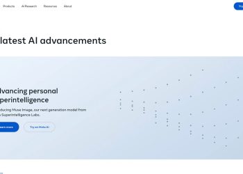 메타 AI 리서치 공식 페이지 - 뮤즈 이미지 모델 소개