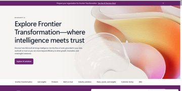 microsoft product ai frontier