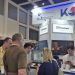 GITEX AI 유럽 2026 블록체인 한국관에서 상담 중인 대구 기업 관계자와 방문객
