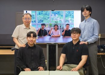 GIST와 한화비전 DCASE 2026 공동연구팀 단체사진