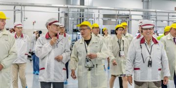 위스트론 공식 사이트의 브랜드 표시 또는 발표 현장