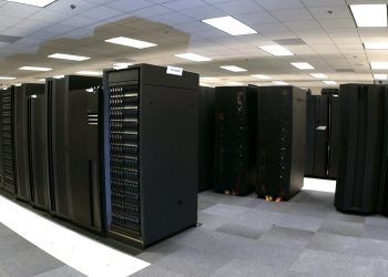NOAA 기상예보용 슈퍼컴퓨터 자료사진