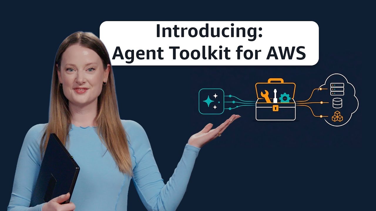 Agent Toolkit for AWS를 소개하는 AWS 공식 영상 장면