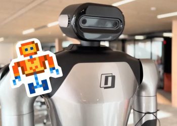 미스트랄 Robostral Navigate가 RGB 카메라 한 대로 실내 경로를 찾는 공식 발표 이미지