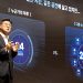 정재헌 SK텔레콤 CEO가 2026 뉴 이천포럼에서 발표하는 모습