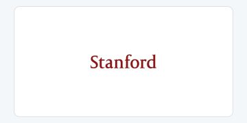 Stanford University 공식 로고