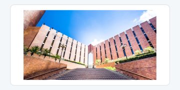 Hong Kong Polytechnic University 캠퍼스 전경