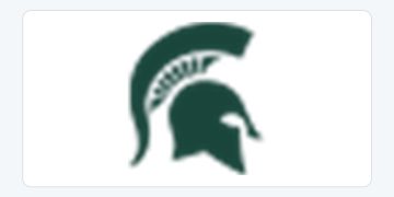 Michigan State University 공식 로고