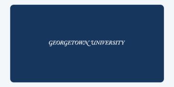 Department of Computer Science, Georgetown University 공식 로고