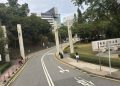 홍콩중문대학교 캠퍼스 진입로