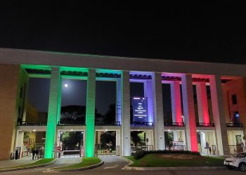 로마 사피엔차대학교 야간 캠퍼스 입구