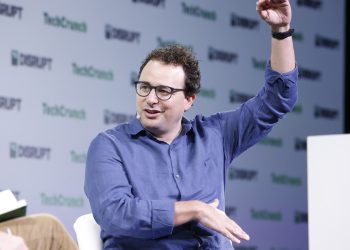 다리오 아모데이 앤트로픽 CEO의 2023년 TechCrunch 행사 자료사진