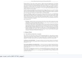 재학습 없이 128K 문맥 늘리는 동적 이중초점 RoPE — arXiv 2607.07740 논문 원문 페이지와 연구 자료