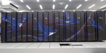 엔비디아 H100 GPU 노드로 구성된 TSUBAME 4.0 슈퍼컴퓨터 랙