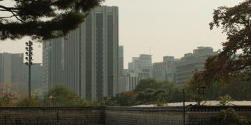 서울 도심 스카이라인