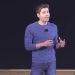 OpenAI DevDay 2025 무대에서 발표하는 Sam Altman