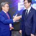 AI 페스타 2025 행사에 참석한 배경훈 부총리와 관계자들