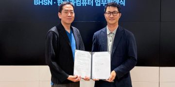 BHSN과 한글과컴퓨터의 리걸 AI 기술 협력 업무협약식
