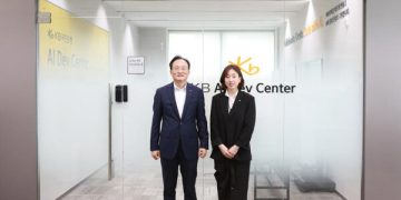 KB국민은행 KB AI Dev 센터 개소 기념 사진