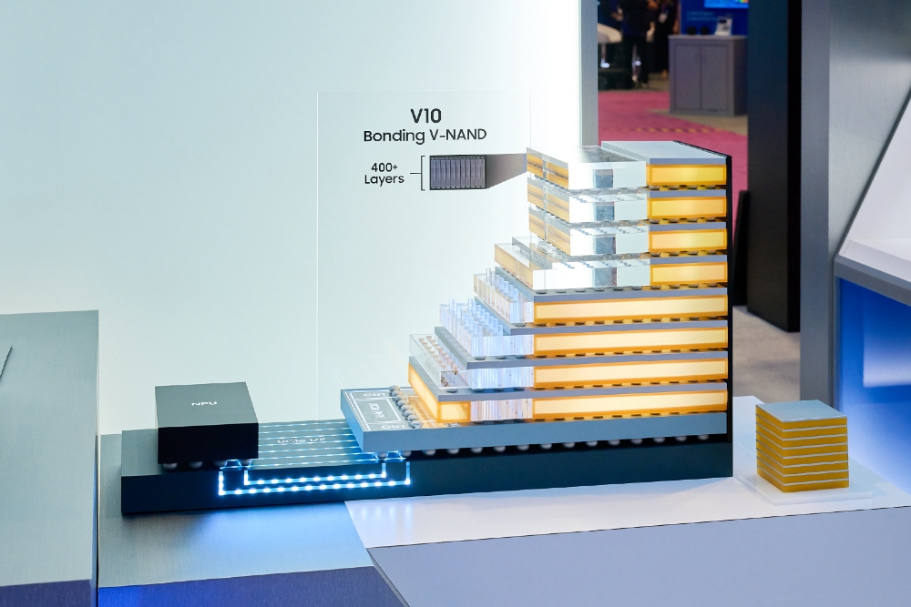 삼성전자 V10 BV-NAND 400단 이상 적층 콘셉트 모델