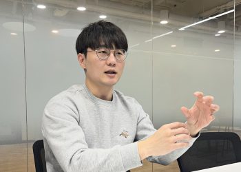 모티프테크놀로지스 임정환 대표 인터뷰 모습
