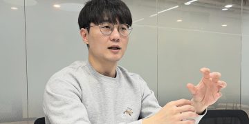 모티프테크놀로지스 임정환 대표 인터뷰 모습