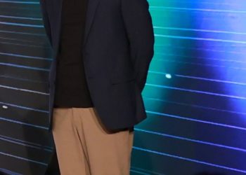SAC 2026 무대에서 발표하는 이경일 솔트룩스 대표