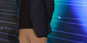 SAC 2026 무대에서 발표하는 이경일 솔트룩스 대표