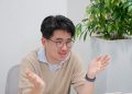 SK브로드밴드 AI 에이전트 업무 혁신을 설명하는 이승준 팀장