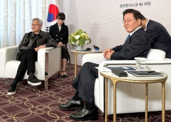 이재명 대통령과 젠슨 황 엔비디아 CEO의 샌프란시스코 AI 서밋 회동