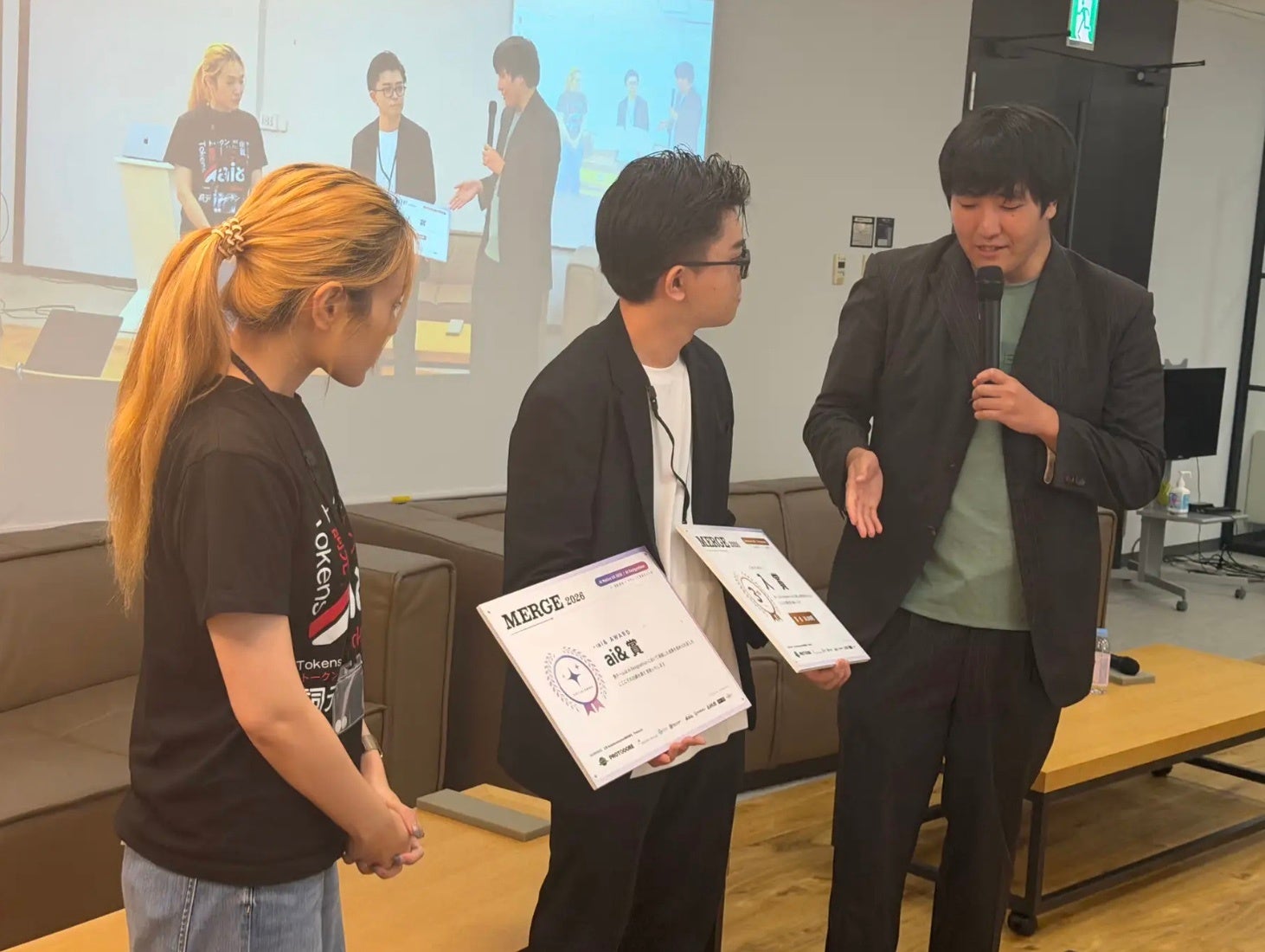 8월 8일 MERGE 2026과 함께 열린 AI Designathon 결선·시상 현장이다