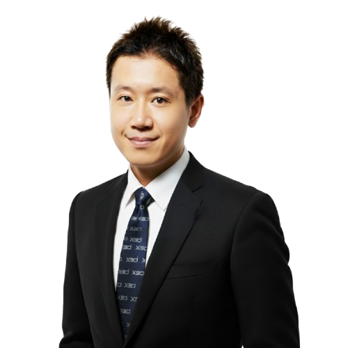x3d 대표 겸 AI 강사 다케이시 고노스케의 공식 인물 사진. 회사가 2026년 7월 9일 공개했다
